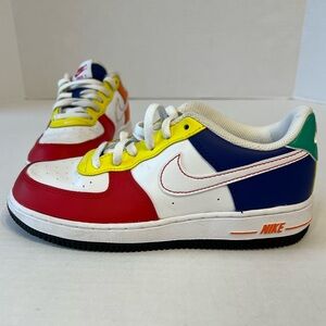 Nike Air Force 1 LV8 Rubik’s Cube‎ Size 3Y NWOT